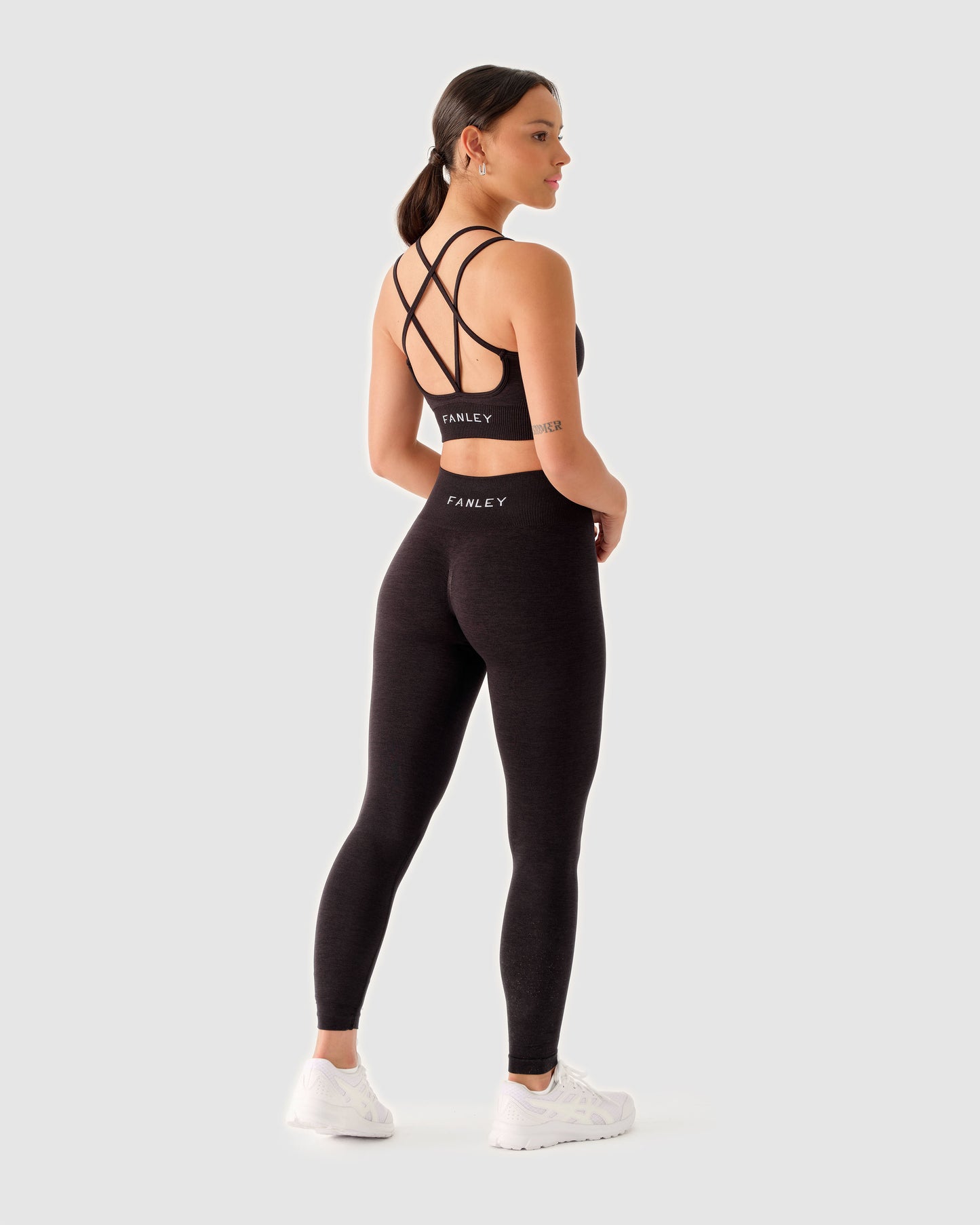 Scrunch Seamless Leggings Schwarz