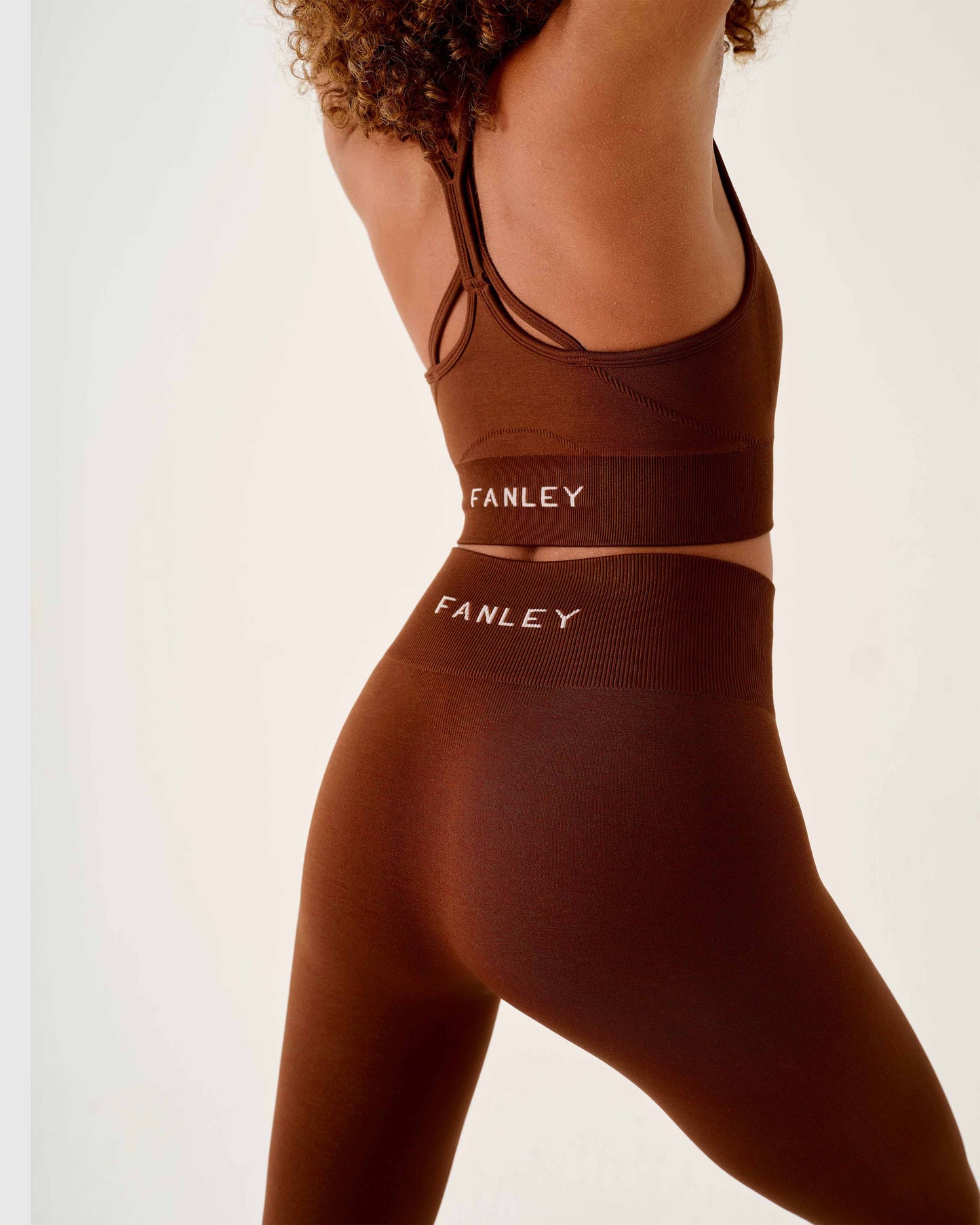 Essential Seamless Leggings Dunkelbraun
