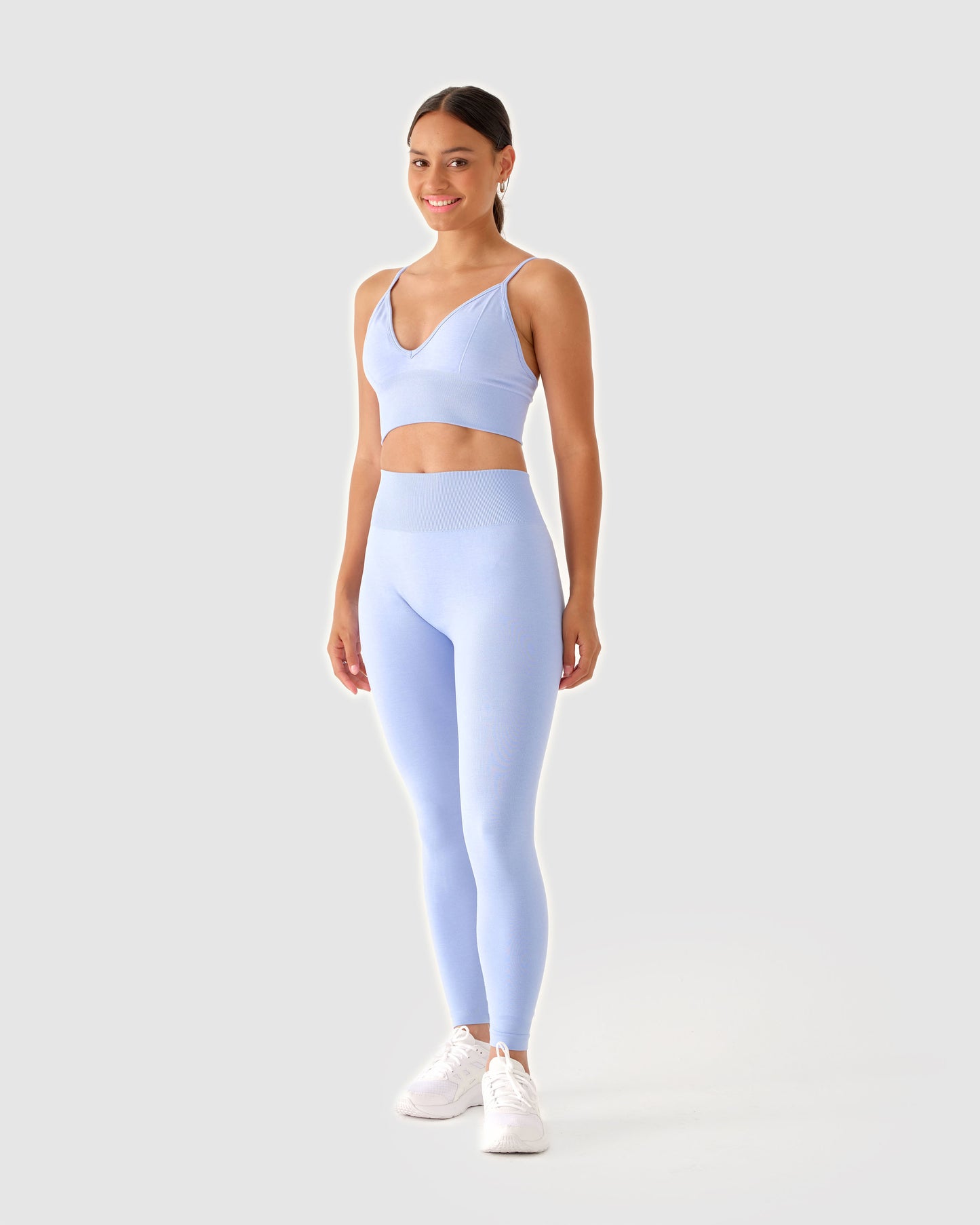 Essential Seamless Leggings Babyblau