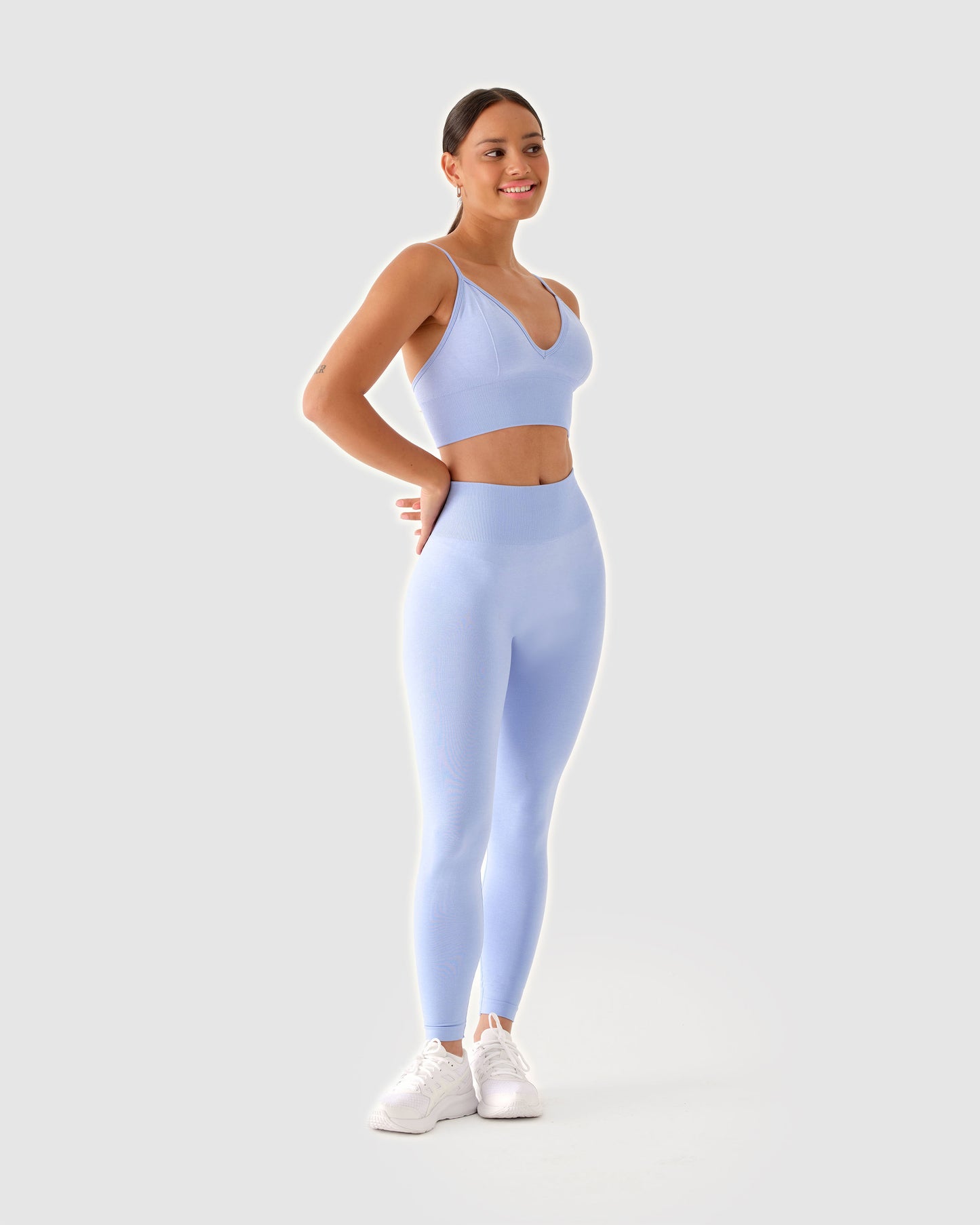 Essential Seamless Leggings Babyblau