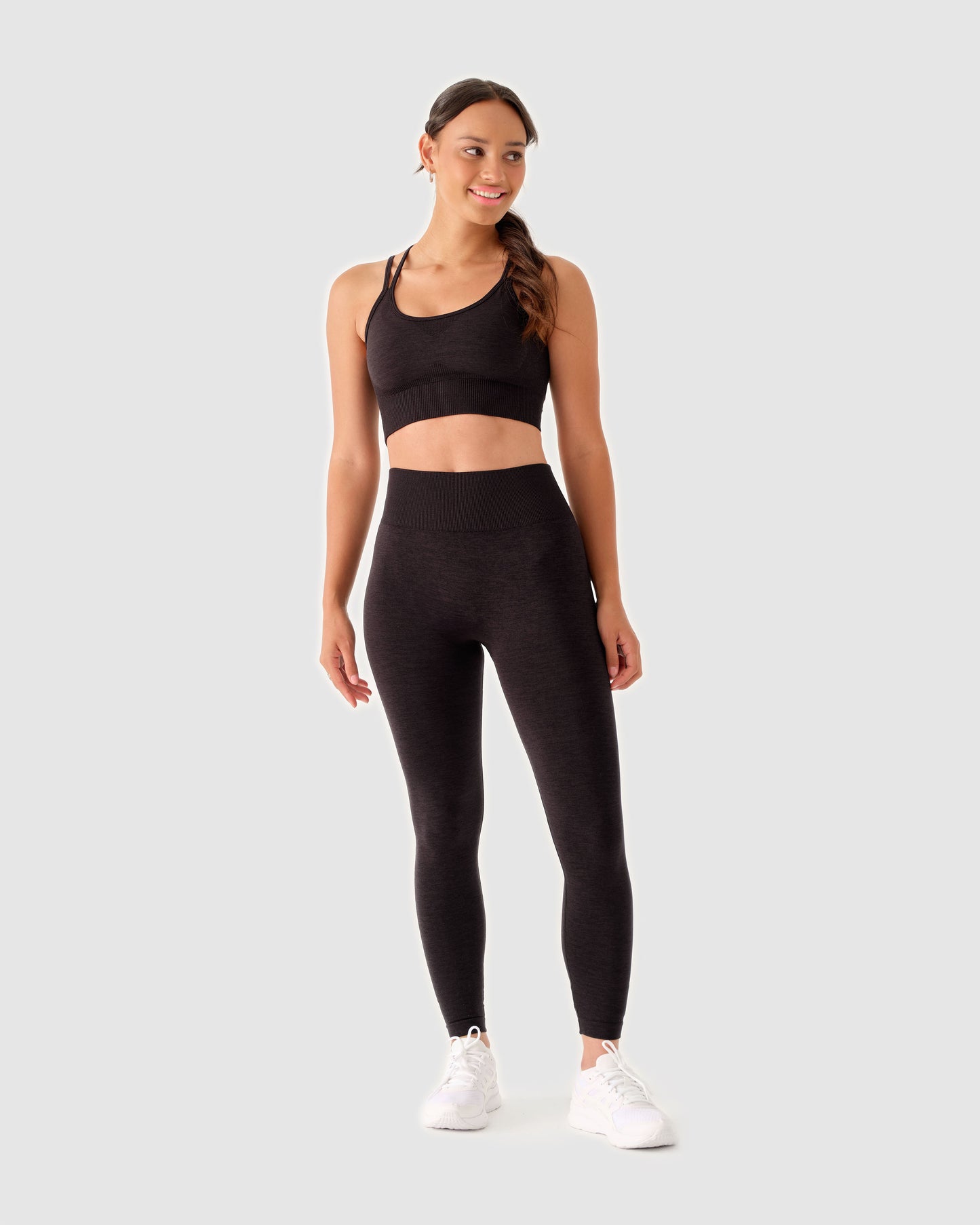 Scrunch Seamless Leggings Schwarz