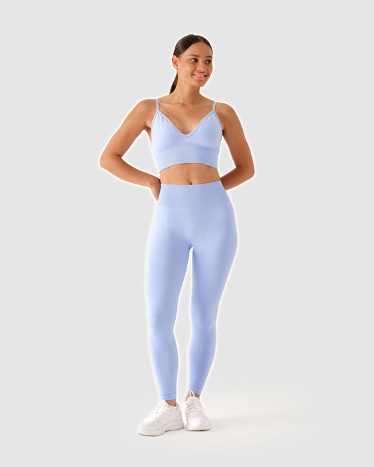 Essential Seamless Leggings Babyblau