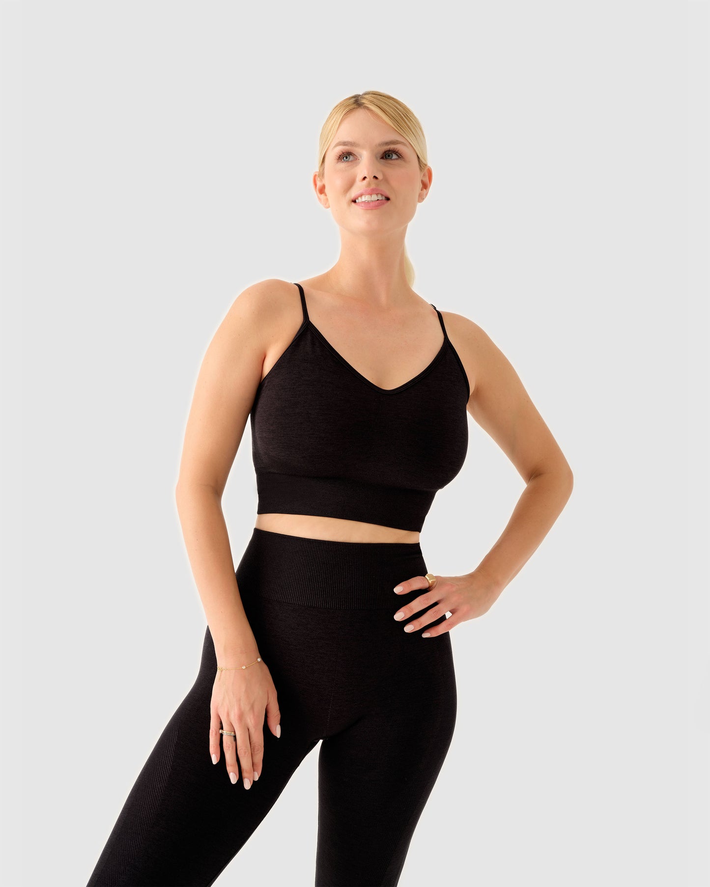 Crop Bra Schwarz
