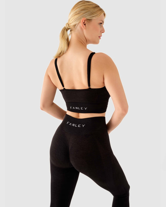 Crop Bra Schwarz