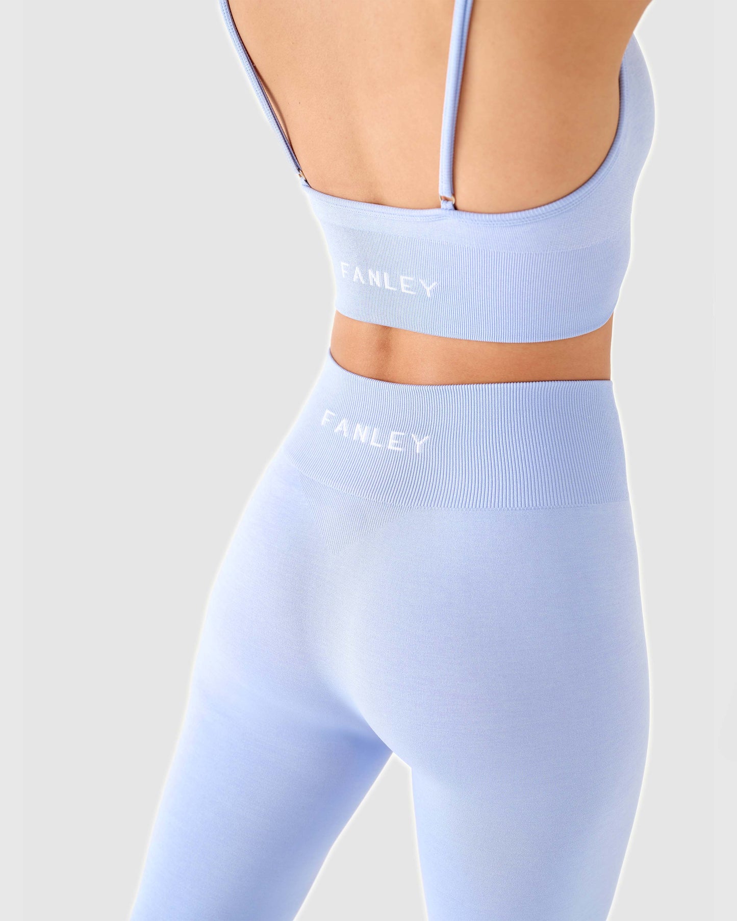 V-Neck Bra Babyblau
