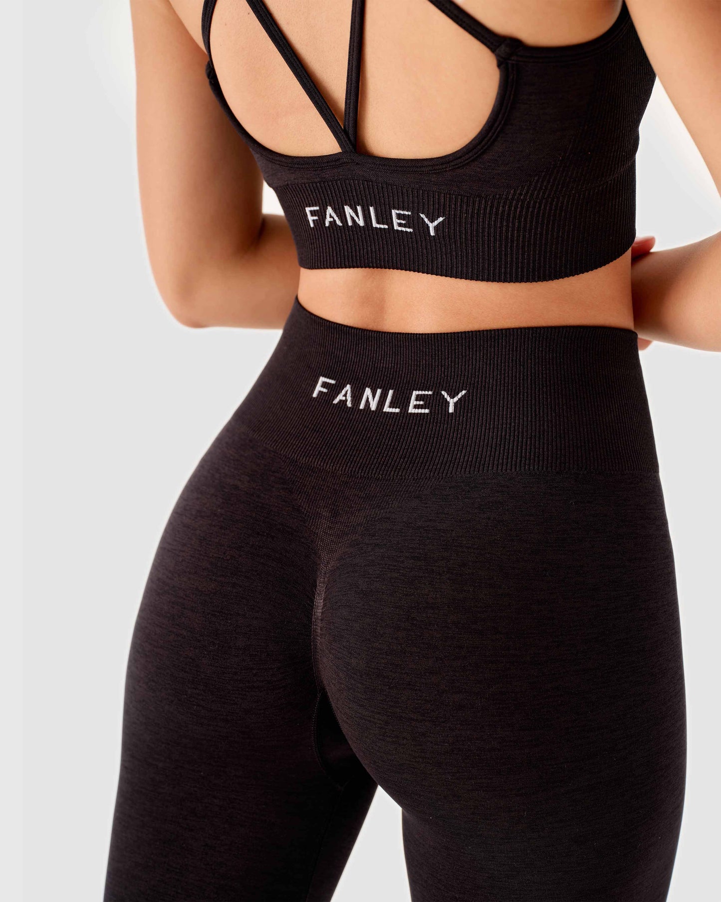 Scrunch Seamless Leggings Schwarz