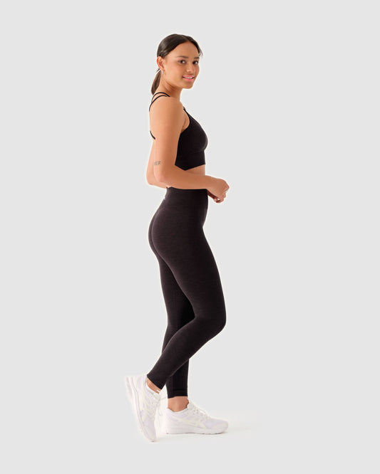 Scrunch Seamless Leggings Schwarz