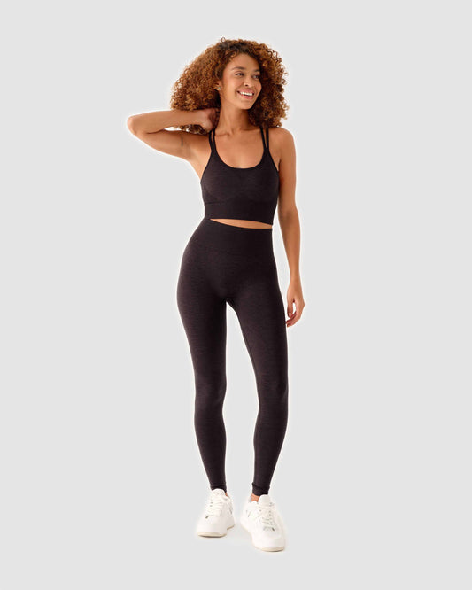 Essential Seamless Leggings Schwarz
