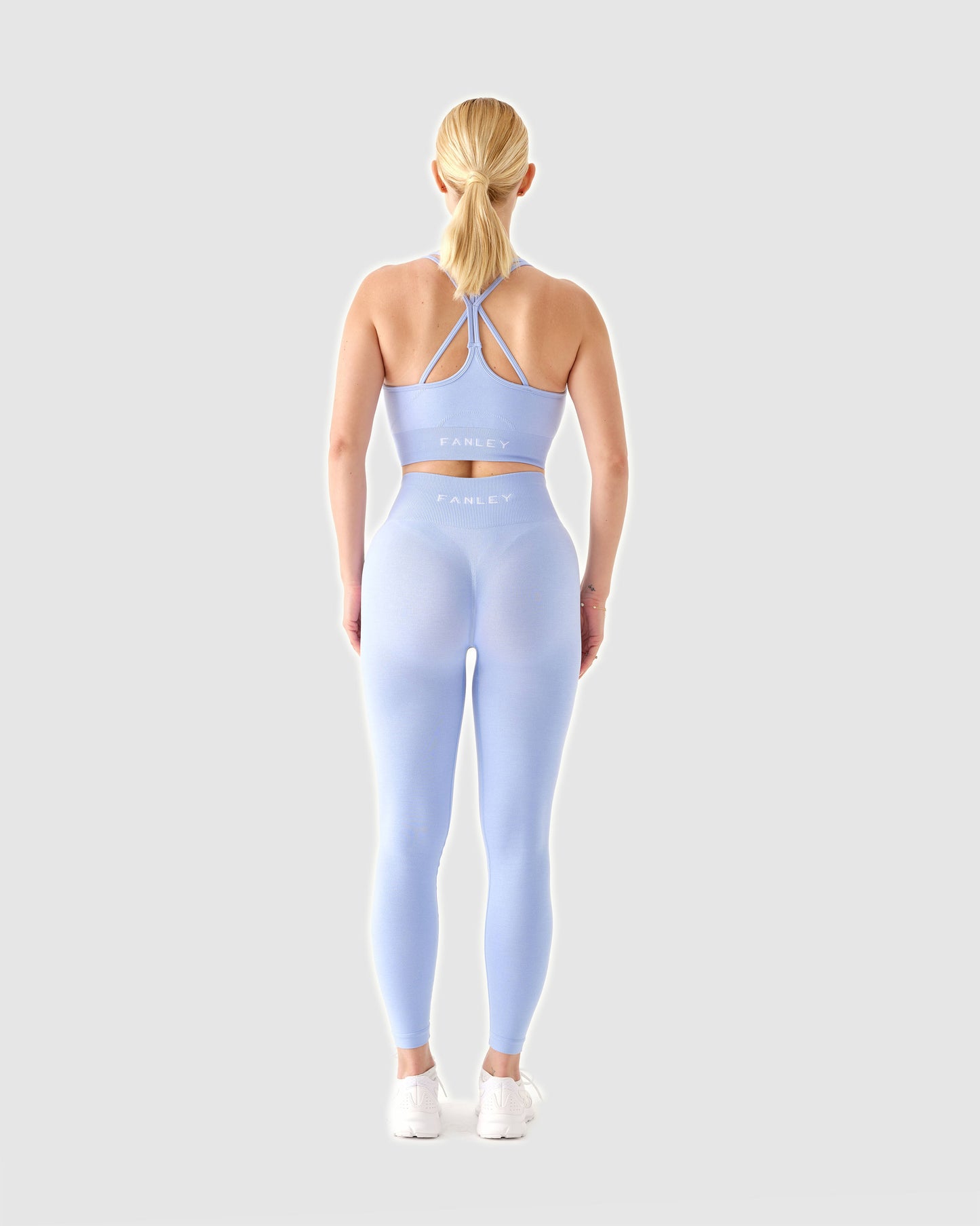 Scrunch Seamless Leggings Babyblau